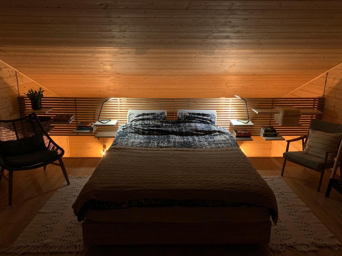 Chalet Drewniany Dom W Brzozowisku
